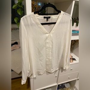 Banana republic white blouse
